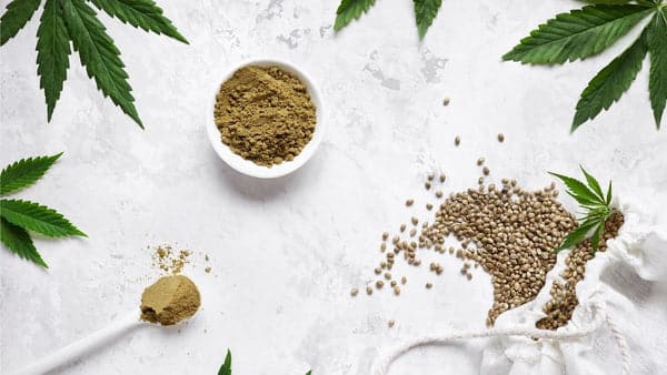HEMP SEEDS vegan protein Vegan Protein Powder in Coffee